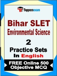 Bihar SLET Environmental Science Exam Practice Set Book in English