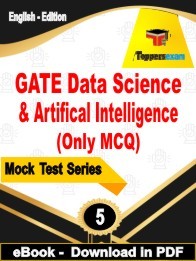 GATE Data Science & Artifical Intelligence (Only MCQ) PDF Book In English