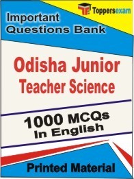 Odisha Junior Teacher Science Exam Objective MCQ Book in English