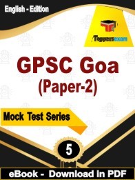 GPSC Goa (Paper-2) PDF Book In English