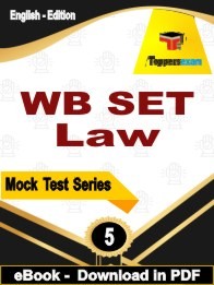 WB SET Law PDF Book In English