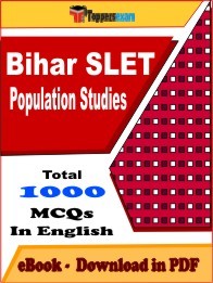 Bihar SLET Population Studies PDF Book In English