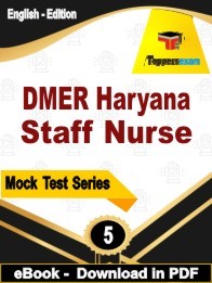 DMER Haryana Staff Nurse PDF Book In English