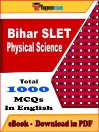 Bihar SLET Physical Science PDF Book In English