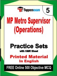 MP Metro Supervisor (Operations) Exam Practice Set Book in English