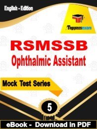 RSMSSB Ophthalmic Assistant PDF Book In English