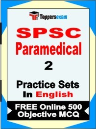 SPSC Paramedical Exam Practice Set Book in English