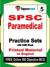 SPSC Paramedical Exam Practice Set Book in English