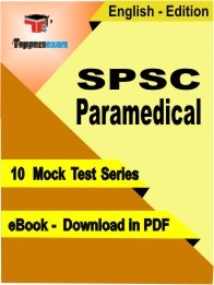 SPSC Paramedical PDF Book In English