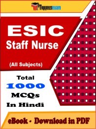 ESIC Staff Nurse PDF Book In Hindi