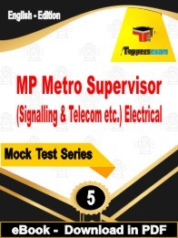 MP Metro Supervisor (Signalling & Telecom etc.) Electrical PDF Book In English