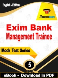 Exim Bank Management Trainee PDF Book In English