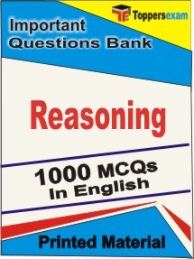 Reasoning Exam Objective MCQ Book in English