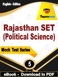 Rajasthan SET (Political Science) PDF Book In English