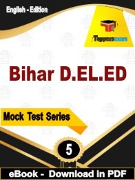 Bihar DELED PDF Book In English