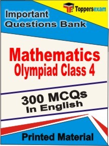 Mathematics Olympiad Class 4 Exam Objective MCQ Book in English