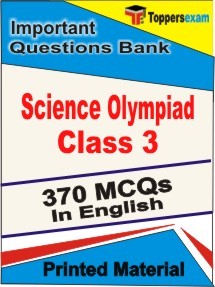 Science Olympiad Class 3 Exam Objective MCQ Book in English