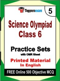 Science Olympiad Class 6 Exam Practice Set Book in English