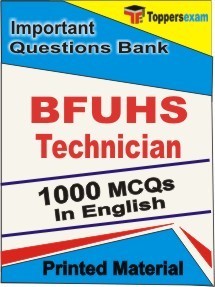 BFUHS Technician Exam Objective MCQ Book in English