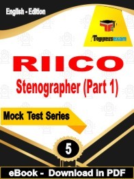 RIICO Stenographer Part 1 PDF Book In English