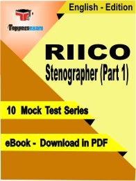 RIICO Stenographer Part 1 PDF Book In English