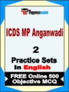 ICDS MP Anganwadi Test Book in English - Question Paper / Practice Set