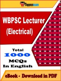WBPSC Lecturer Exam (Electrical) PDF Book In English