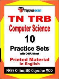 TN TRB Computer Science Exam Practice Set Book in English