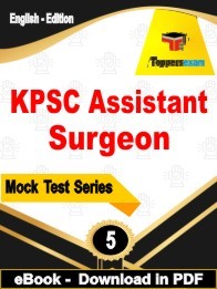 KPSC Assistant Surgeon PDF Book In English