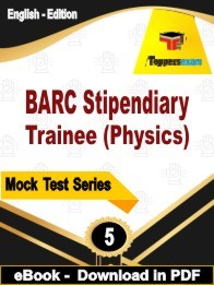 BARC Stipendiary Trainee (Physics) PDF Book In English