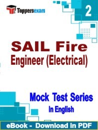 SAIL FIre Engineer (Electrical) PDF Book In English