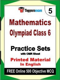 Mathematics Olympiad Class 6 Exam Practice Set Book in English