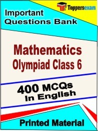 Mathematics Olympiad Class 6 Exam Objective MCQ Book in English