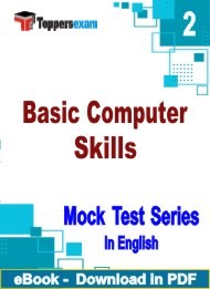Basic Computer Skills PDF Book In English
