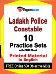 Ladakh Police Constable Exam Practice Set Book in English
