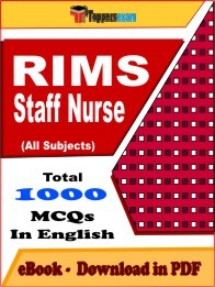 RIMS Staff Nurse PDF Book In English