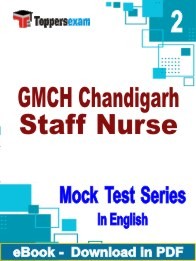 GMCH Chandigarh Staff Nurse PDF Book In English