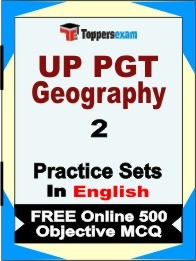 UP PGT Geography Exam Practice Set Book in English