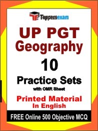 UP PGT Geography Exam Practice Set Book in English