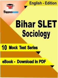 Bihar SLET Sociology PDF Book In English