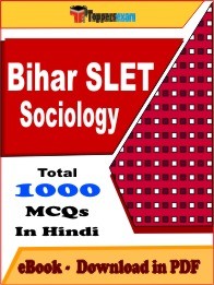 Bihar SLET Sociology PDF Book In Hindi