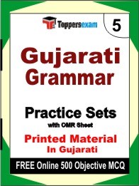 Gujarati Grammar Exam Practice Set Book in Gujarati