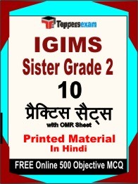 IGIMS Sister Grade 2 Exam Practice Set Book in Hindi