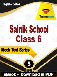 Sainik School Class 6 PDF Book In English