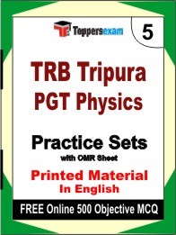 TRB Tripura PGT Physics Exam Practice Set Book in English