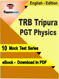 TRB Tripura PGT Physics PDF Book In English
