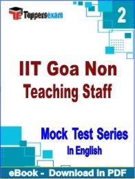 IIT Goa Non Teaching Staff PDF Book In English