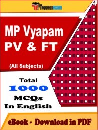 MP Vyapam PV & FT PDF Book In English