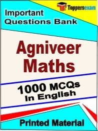 Agniveer Maths Exam Objective MCQ Book in English