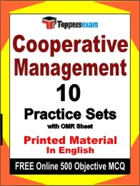 Cooperative Management Exam Practice Set Book in English